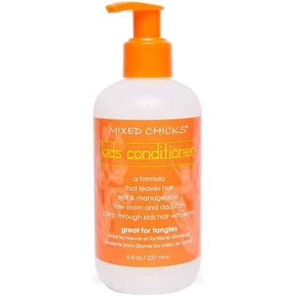 Condiționator pentru copii Mixed Chicks, 237ml, ambalaj cu pompă portocalie