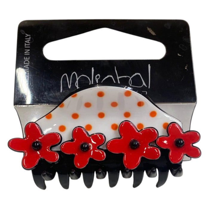Clemă de păr Moliabal 007, design floral