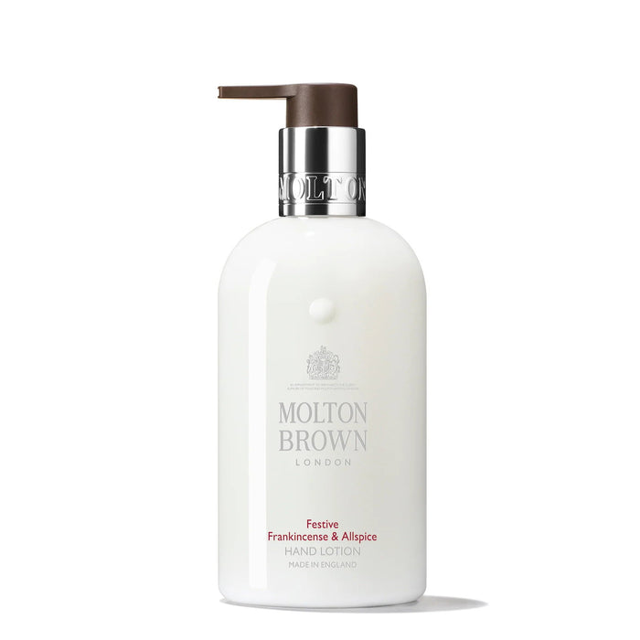 Loțiune de mâini Molton Brown Festive Frankincense & Allspice, 300 ml