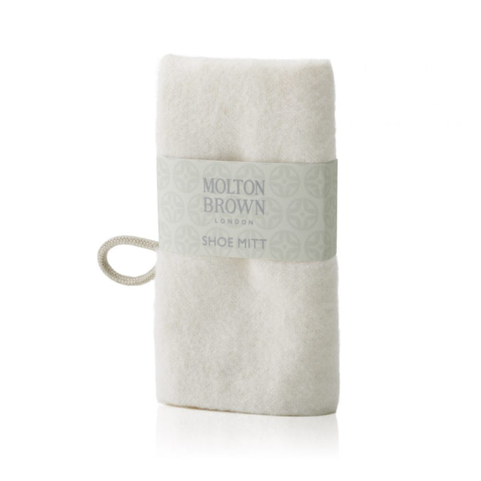Mănușă pentru încălțăminte Molton Brown Shoe Mitt, albă