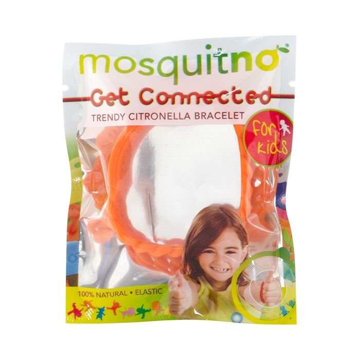 Brățară cu citronelă MosquitNo Friendship Bracelets, pentru copii, elastică