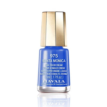 Esmaltă Mavala Mini Color, No. 975 Santa Monica, 5ml, Albastru