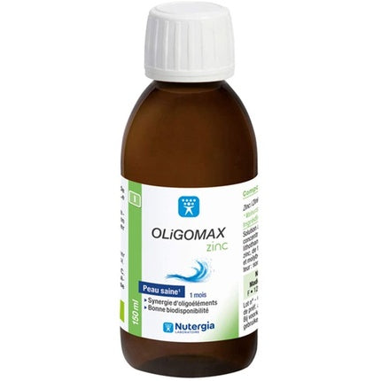 Nutergia OLiGOMAX Zinc, 150ml, lichid, flacon maro