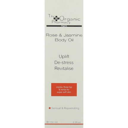 Ulei de corp, The Organic Pharmacy, Rose & Jasmine, 100ml