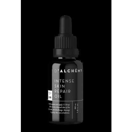 Ulei facial, D'Alchemy, Intensive Skin Repair, 30ml, negru