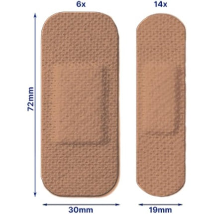 Tencuială medicală Elastoplast Sensitive Hypoallergenic Plasters Medium