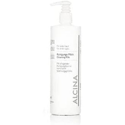 Lapte demachiant Alcina, Cleansing Milk, 500ml, alb, pompă