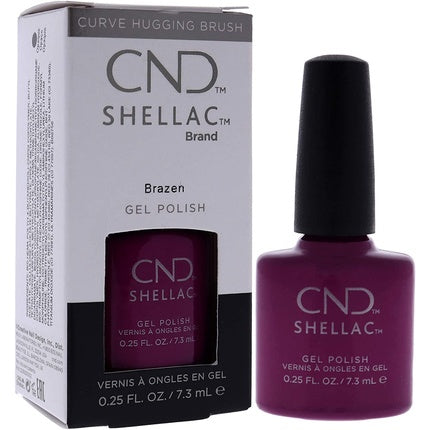 Vernis Gel CND Shellac Brazen 7.3ml, Culoare Mov