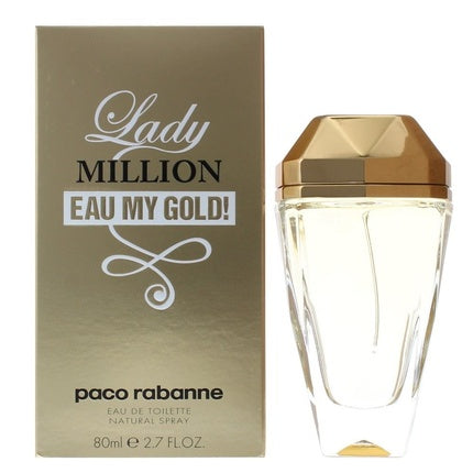 Paco Rabanne Lady Million Eau My Gold Eau de Toilette Spray pentru Femei 80ml