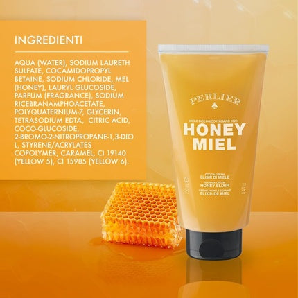 Cremă de duș Perlier Kelemata cu miere, 250 ml