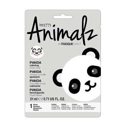 Masca textilă, Masque Bar Pretty Animalz Panda, 27g