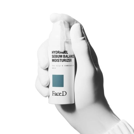 Cremă față, Face D, Hydragel Sebum Balance, 50ml, alb