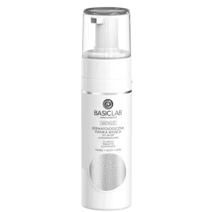 Spumă de Curățare Dermatologică, BasicLab Derufo, pentru Piele Ultra-Sensibilă, 150ml