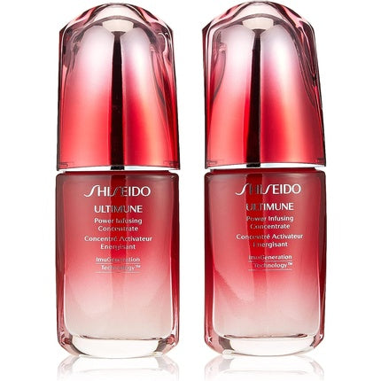 Concentrat infuzor de putere, Shiseido, Ultimune, 50ml, set cadou 2 buc