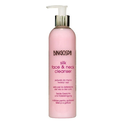 Laptele de curățare Bingo Spa Silk pentru față și gât, 300ml