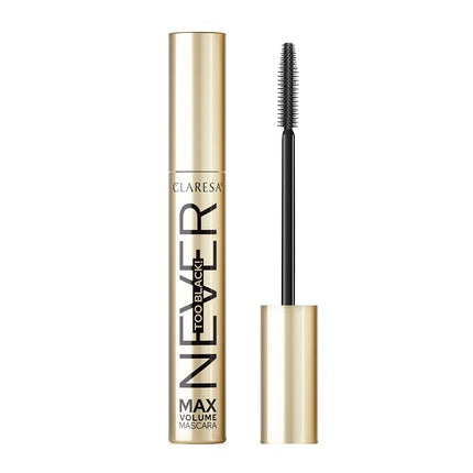 Mascara Claresa Never Too Black - volum negru, 10g