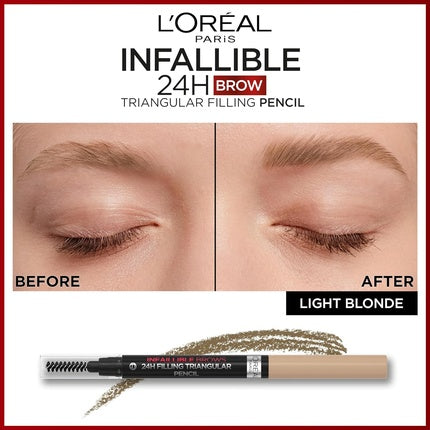 Creion Sprincene L'Oréal Paris Infallible Triunghiular Blond Rece