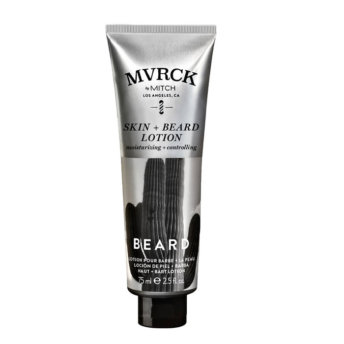Loțiune pentru barbă și față Mvrck by Paul Mitchell Beard Care, hidratantă, fără parabeni, 75 ml
