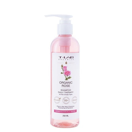 Șampon T-LAB Organics Daily Bio Rose 200ml
