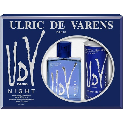 Set cadou bărbați, Ulric de Varens, Night, albastru