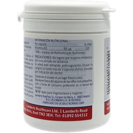 Vitamine, Lamberts K2, 90mcg, 60 capsule