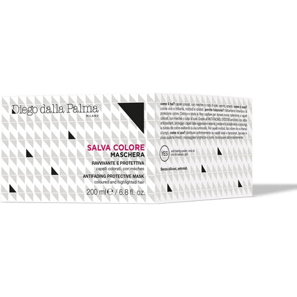 Mască de păr Diego Dalla Palma, Salva Colore, 200 ml, negru