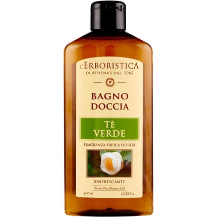 Spumă de duș, Athena's, 400 ml, ceai verde
