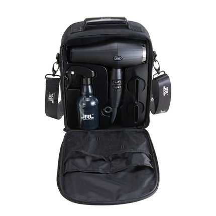 Aspirator păr, JRL Forte Pro, set complet cu geantă și accesorii, negru