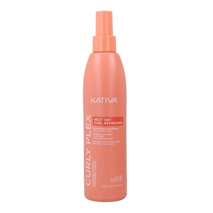 Kativa Curly Plex Next Day Curl Refresher, Spray Lichid, 225 ml