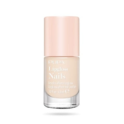 Lac de unghii Pupa Milano, efect lucios, 007 Ivory Cream