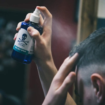 Spray păr, The Bluebeards Revenge, Sea Salt, albastru, 300ml