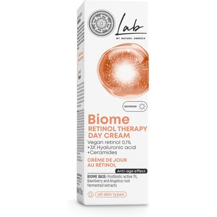 Cremă de zi față Natura Siberica Lab Biome Retinol Therapy, 50 ml