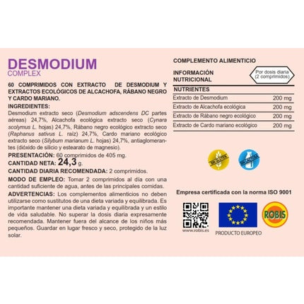Supliment alimentar, Robis, Desmodium Complex, 60 comprimate