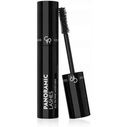 Mascara Golden Rose Panoramic Lashes All In One Black, 10 ml