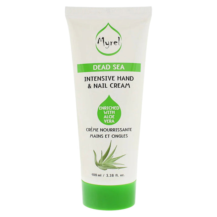 Cremă pentru mâini Myrel Dead Sea, hidratantă, cu Aloe Vera, pentru mâini și unghii, 100 ml