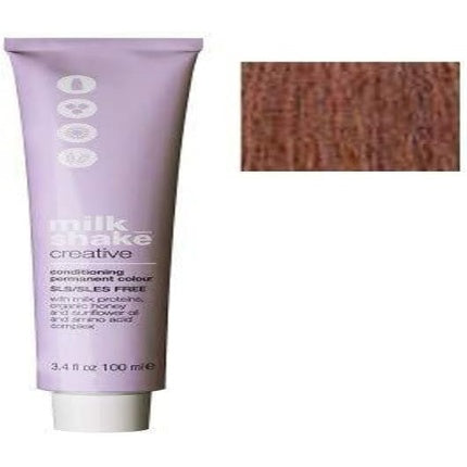 Vopsea de păr permanentă, Milk Shake, 5.43 Arămiu Auriu Deschis 100ml