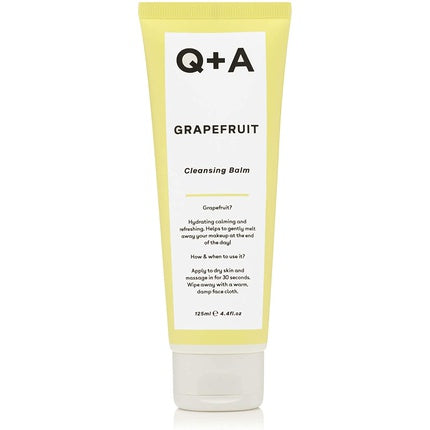 Balsam demachiant, Q+A, Grapefruit, 125 ml