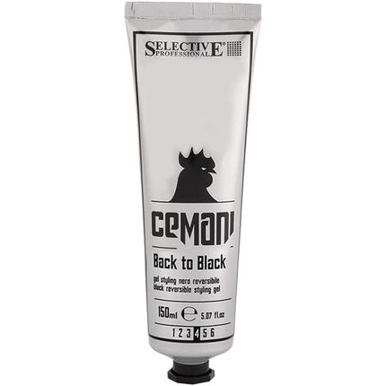 Gel păr Selective Professional Cemani, negru