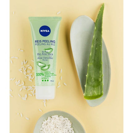 Exfoliant facial, Nivea, Aloe Vera, 75ml