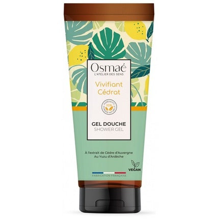 Gel de Duș Revitalizant Osmae Cedrat, 200 ml
