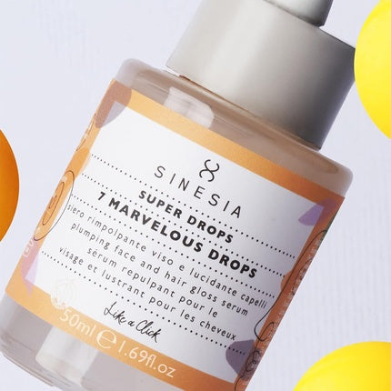 Serum hidratant, Sinesia, Super Drops, portocaliu