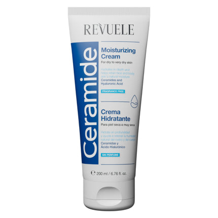 Cremă Facială Revuele cu Ceramide, 200ml, alb-albastru