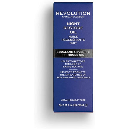 Ulei Noapte, Makeup Revolution, Squalane, 30ml