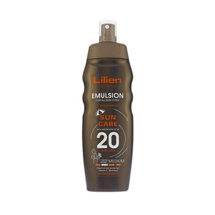 Emulsie protecție solară, Lilien, SPF 20, 200ml