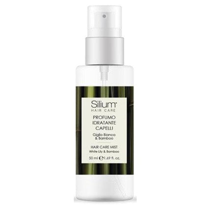 Spray parfum pentru păr, Silium Cosmetics, Hair Care Mist White Lily & Bamboo, 50ml