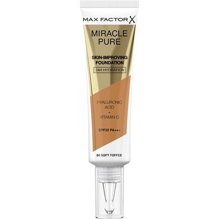 Fond de ten, Max Factor, Miracle Pure, Soft Toffee 84