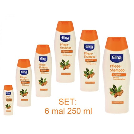 Șampon Elina Med, Argan Oil, 250 ml, set 6 buc