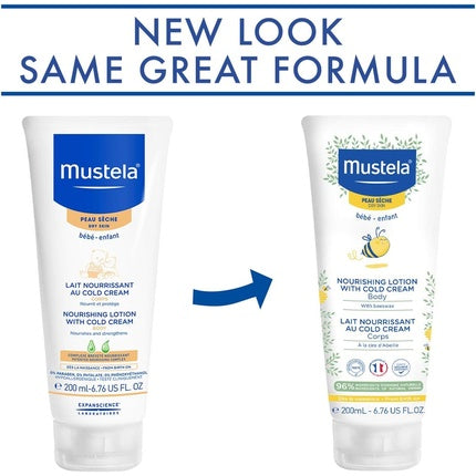 Lapte nutritiv cu ceară de albine, Mustela, 200ml