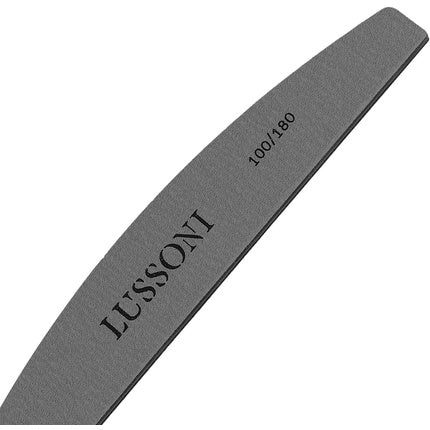 Set 10 file unghii profesionale T4B Lussoni Mylar granulație 100/180