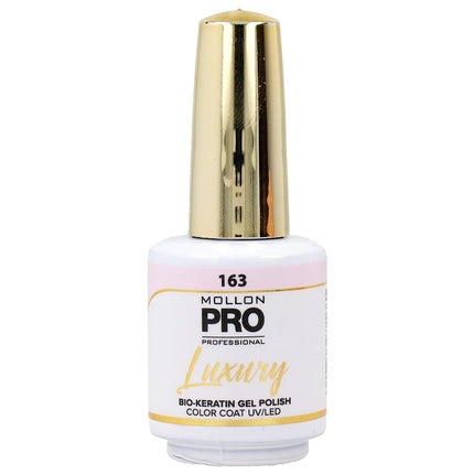 Lac unghii semipermanent No. 165 Roz deschis Mollon Pro 8ml